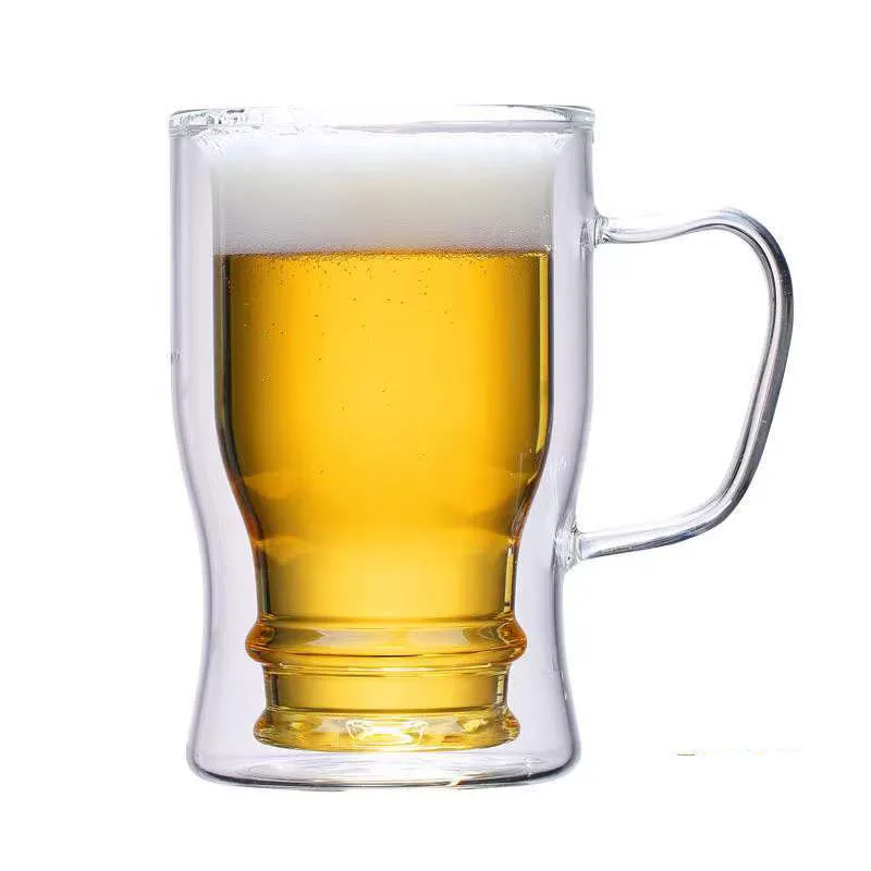 

Creative Beer Cup Transparent Heat-Resistant Glass With Different Capacity Selection Is Promising And Applicable