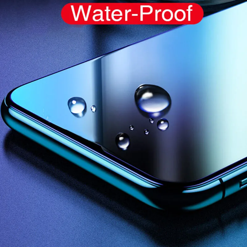 3D Full Cover for Xiaomi Redmi Note 9s Tempered Glass on For Protective Screen Film Protector | Мобильные телефоны и
