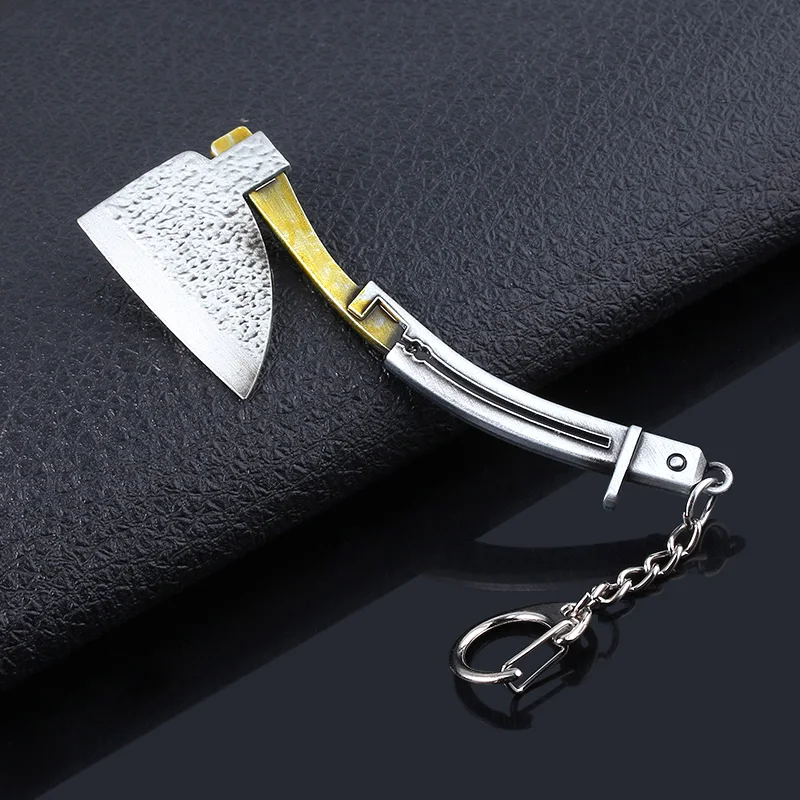 

Sekiro Around The Game: Shadow Die Twice Key Chain Metal Sekiro Shinobi Keychain Alloy Weapon Model Pendant