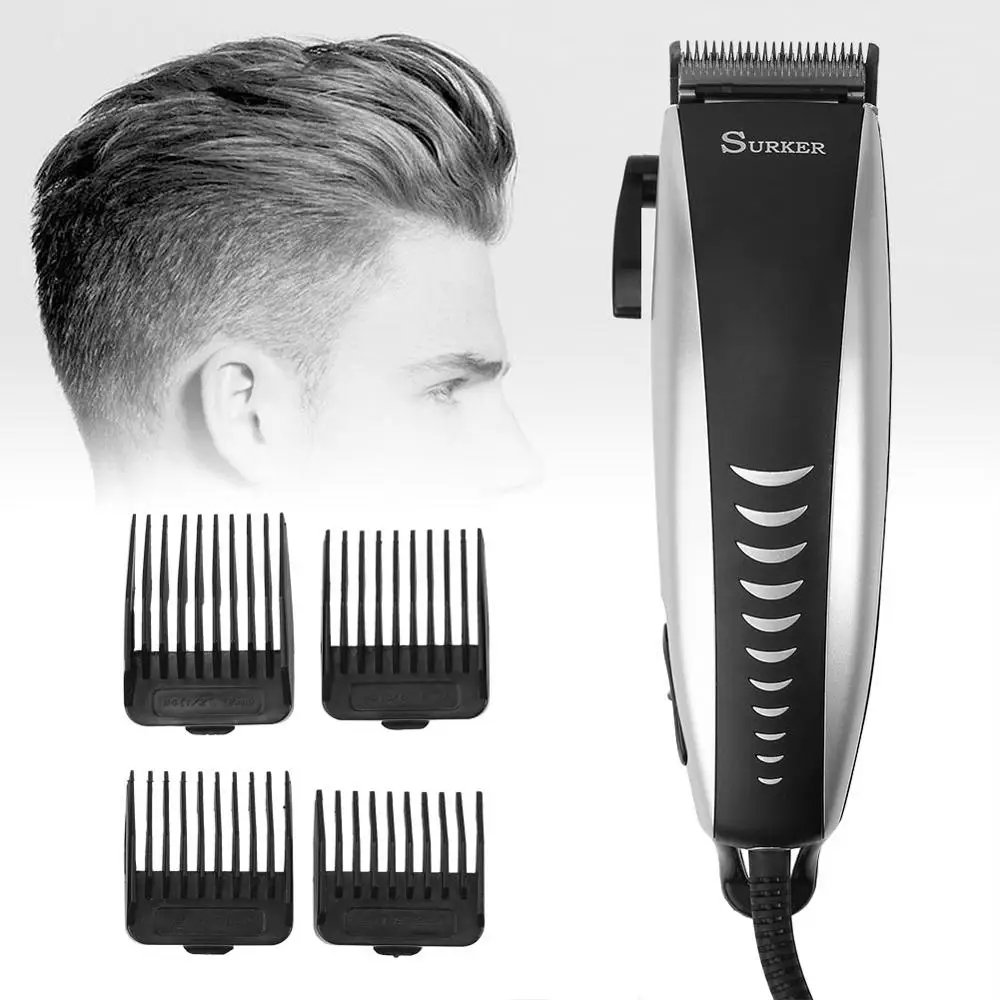 Набор для стрижки волос SURKER профессиональный триммер мужчин и детей|Аксессуары