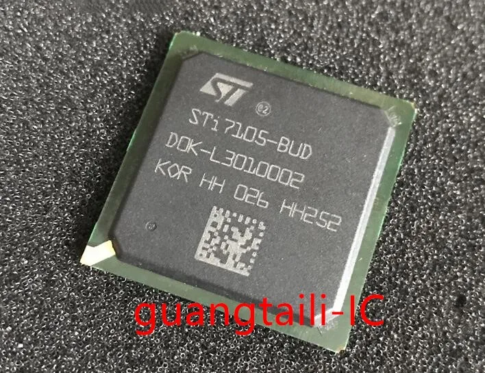 

1PCS STI7105 STI7105-BUD STI7105BUD BGA-620 High Definition Decoding Chip for Set Top Box
