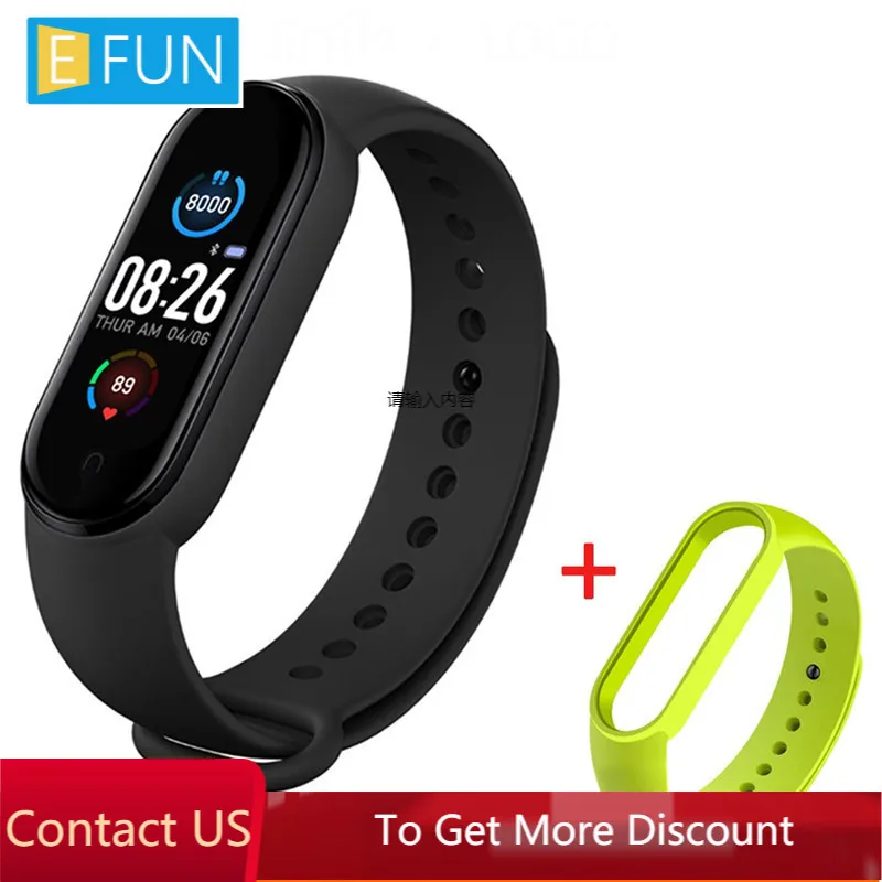 

M5 Smart Watches 2020 Bluetooth Bracelet Sport Fitness Tracker Pedometer Heart Rate Monitor SmartBand Wristband for Android IOS