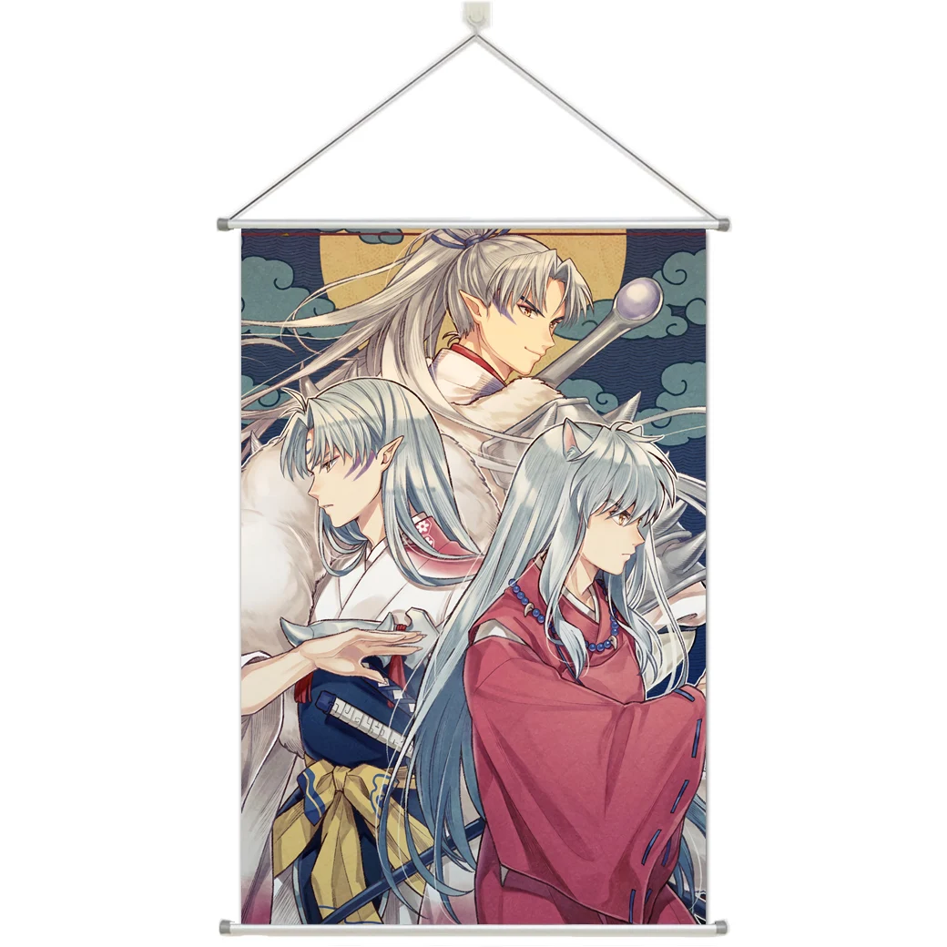 

Inuyasha Sesshoumaru тканевый настенный плакат прокрутки 60x90 см 24x36inches