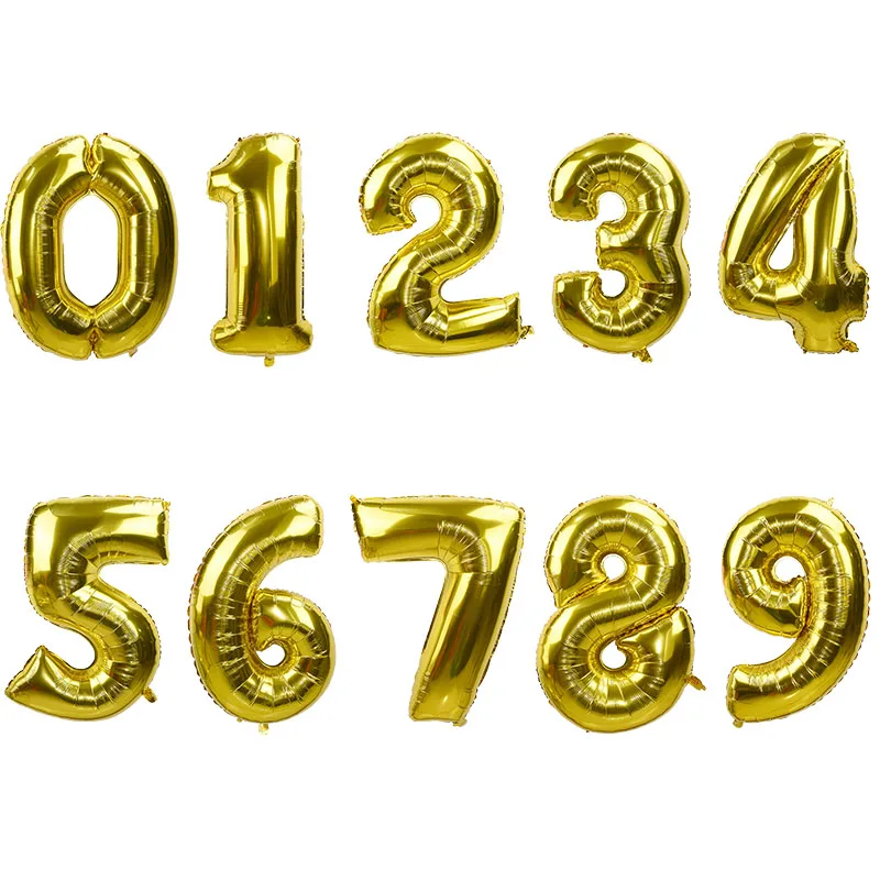 

Happy Birthday Decoration Gold White Disposable Tableware Adult Kids Birthday Party Balloon Decor Baby Shower Tableware Supplies