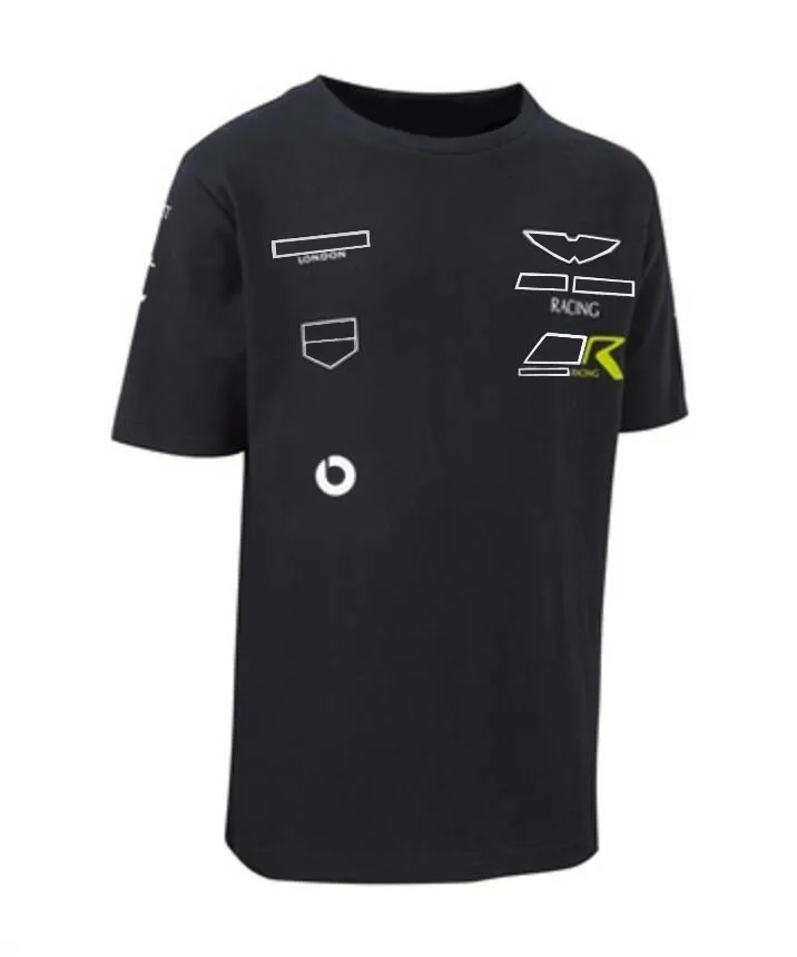 

2021 F1 team racing suit short-sleeved T-shirt, f1 car round neck T-shirt, the same style is customized