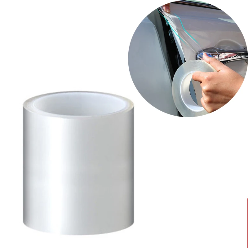 

Car Door Edge Protector Sticker Auto Strip PVC Film Transparent Anti Collision Edge Guard Scratch Protector Mirror Film Protect