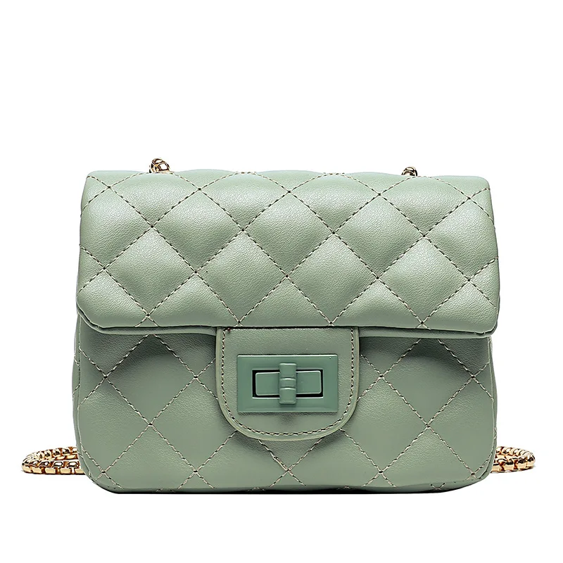 

Joker ins foreign style women's bag summer new fashion net red messenger bag chain small square bag