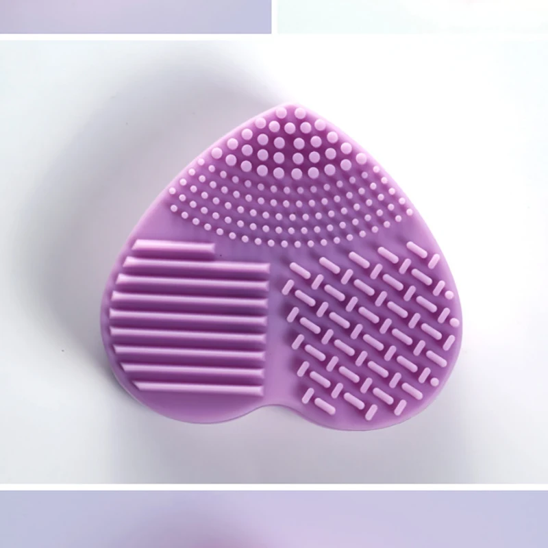 1 шт. силиконовый коврик для чистки кистей с крючком|Чистящие щетки| |