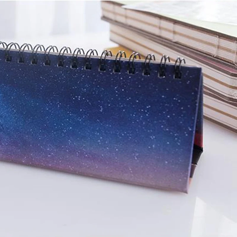 

2021 Cute Animal Starry Sky Desk Calendar Tearable Perpetual Calendar Daily Table Planner