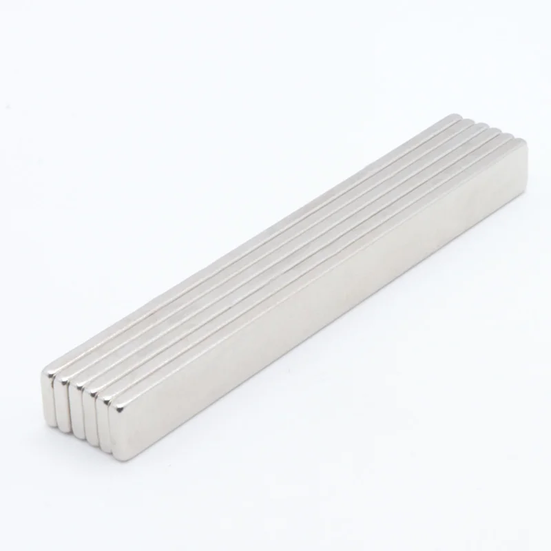 

10pcs 100x10x3mm Neodymium Magnet Box Packed Magic Magnetic Buck Cube Permanent Super Powerful Magnetic Magnets Square