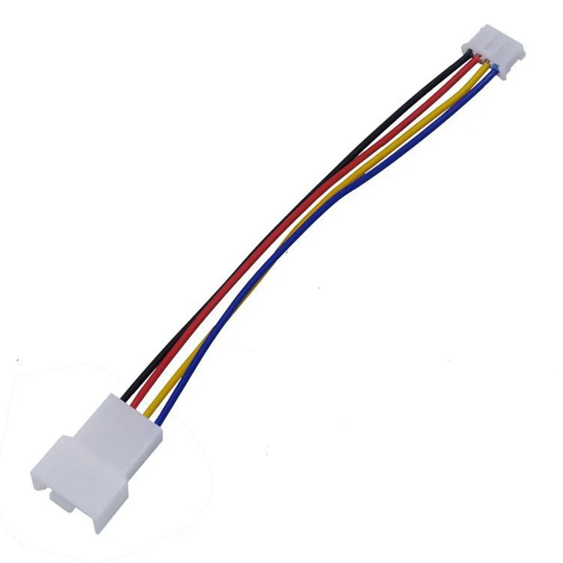 

1Pc Universal small 4 Pin to 3pin 4pin fan PWM connector extension cable for Computer fan PVC Graphics Card Interface