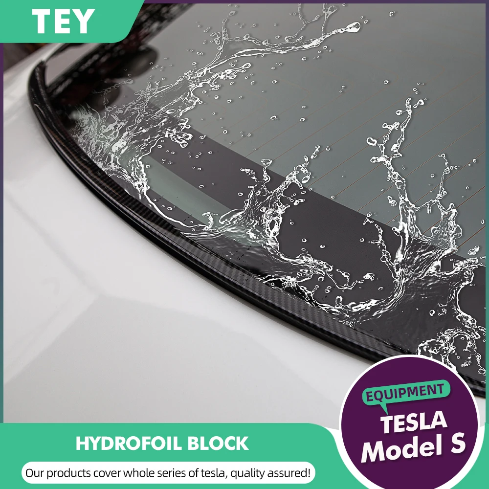 TEY для Tesla Model 3 спойлер из углеродного волокна черный ABS багажник задний крышка