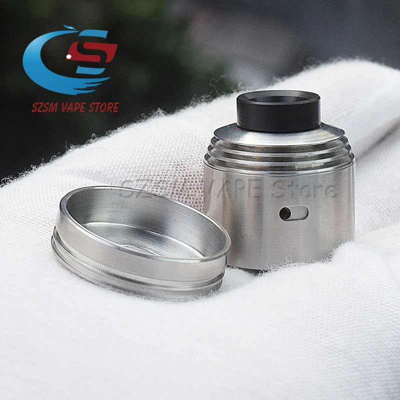 Электронная сигарета атомайзер Hussar II Style 316SS 22 мм RDA Vape Rebuildable Drops регулируемый