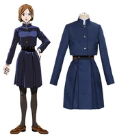 jujutsu kaisen kugisaki nobara cosplay costume anime school uniform outfit