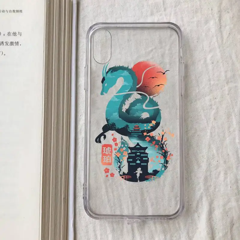 Чехол для телефона с рисунком из мультфильма Тоторо iPhone 11 12 13 mini pro XS MAX 8 7 6 6S Plus X 5S SE