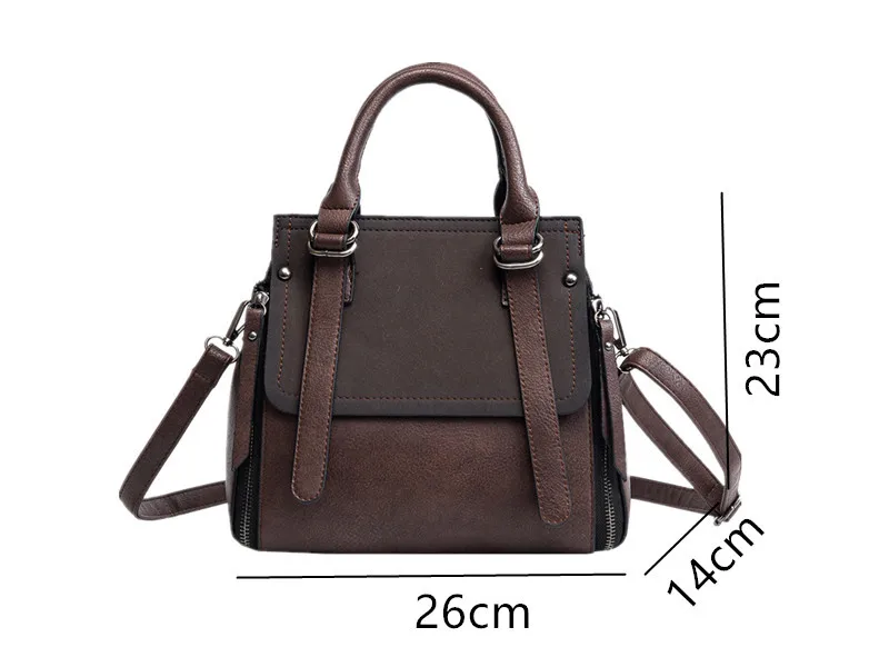 Винтажная дамская сумочка брендовый клатч через плечо из искусственной кожи с