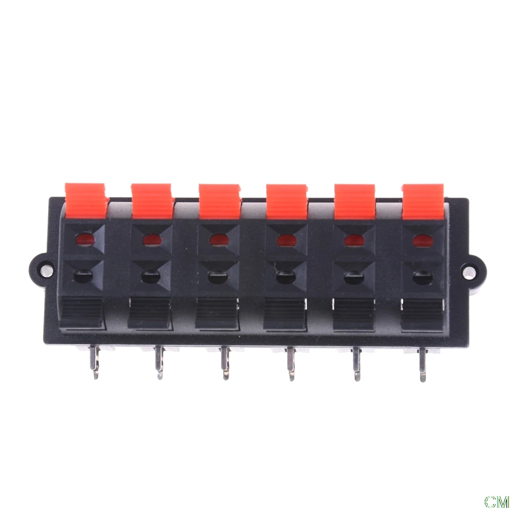 

1 шт., 2-рядная нажимная Клеммная колодка, 50 В, 3 А