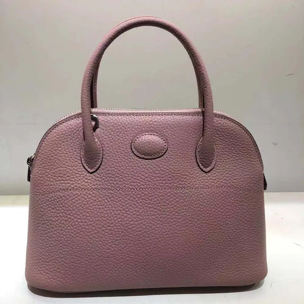 

free shipping good quality genuine cow leather women handbag one shoulder bag crossbody bag 9 color 27cm