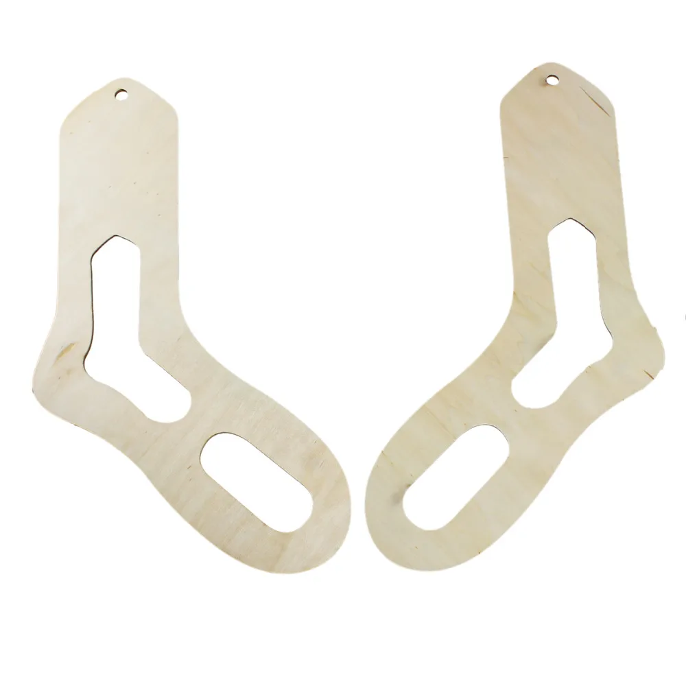 Новинка деревянные вязаные носки ручной работы натурального цвета локаторы