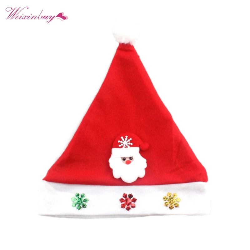 Newborn Baby Christmas Hats Boys Girls New Winter Hat Infant Toddler Snow Man Santa Claus Moose Decoration | Детская одежда и