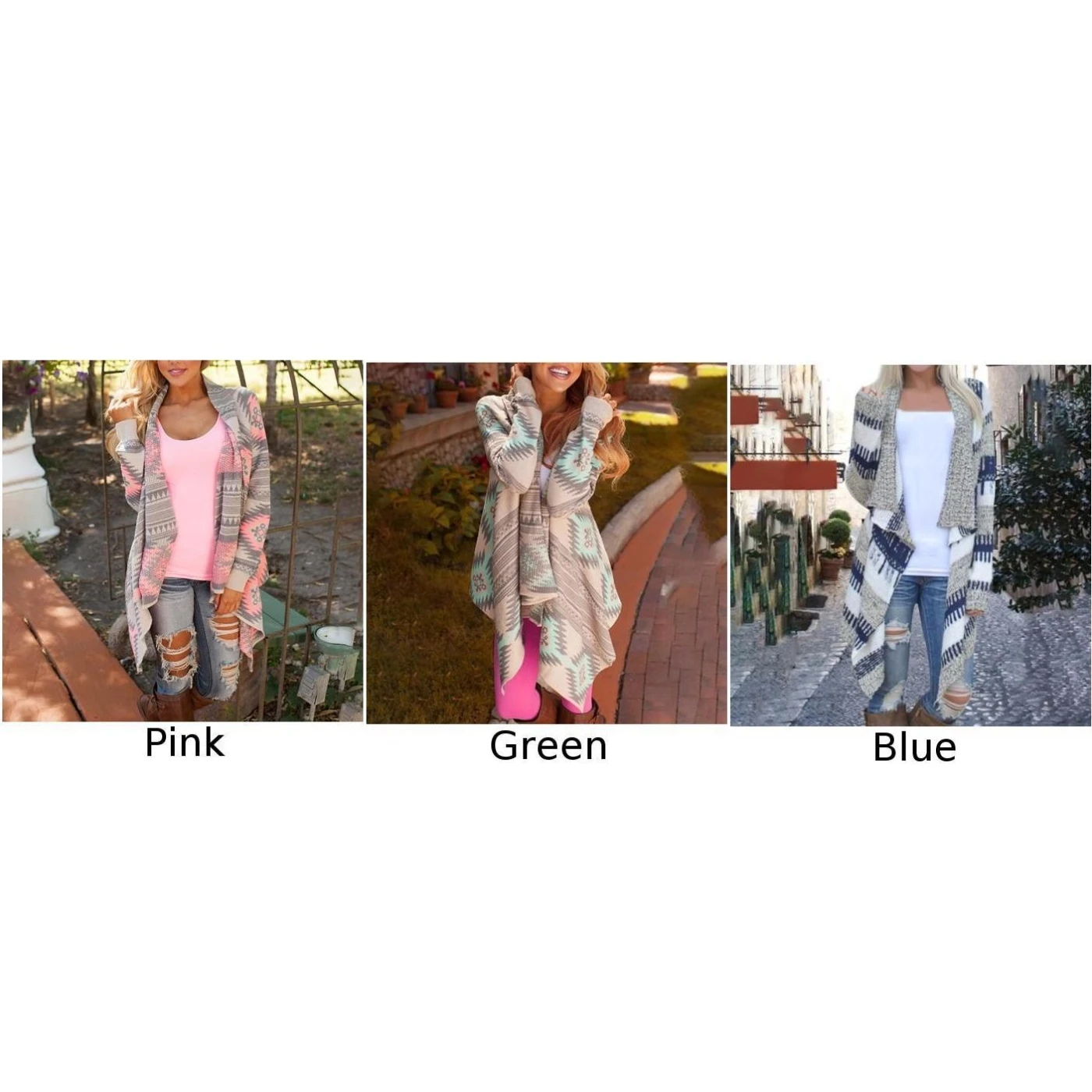 Женские кардиганы пальто осень свободный крой Повседневная мода зима мешковатые