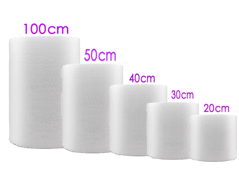 

0.2*5m 1roll 10mm Cushioning Bubble Roll Warp Packing Film Materials Verpakkings Materiaal embalagem da bolha de ar