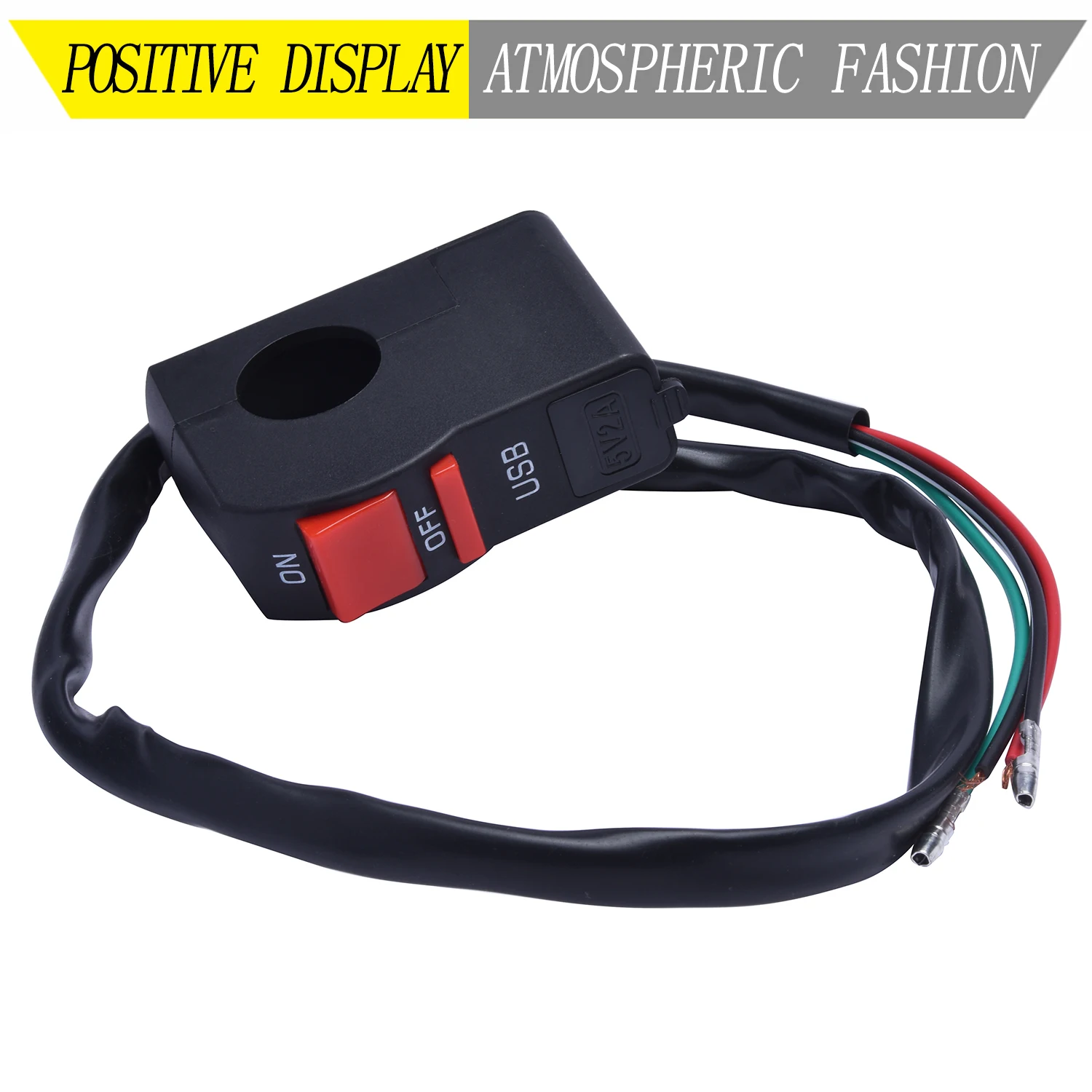 

Универсальный водонепроницаемый переключатель на руль мотоцикла, электрический стартер на руль, кнопка включения и остановки квадроцикла,...