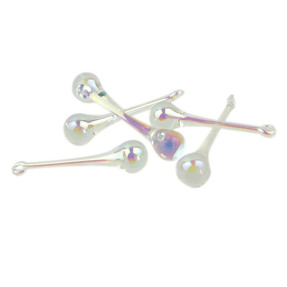 Хрустальная Призма из стекла AB в форме капель дождя современные подвески для