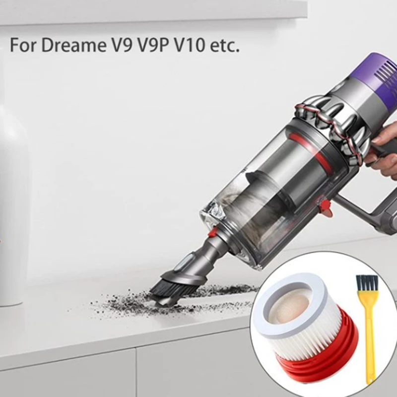 

HEPA Filter Replacements for Xiaomi Dreame V9 V9 Pro V10 Wireless Handheld Vacuum Cleaner Accessories Parts Kits