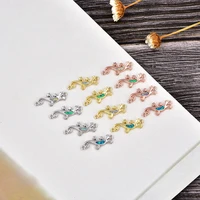 kamafanimal series gecko opal connector diy found jewelry can be used for bracelet necklace accessories