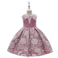 skin pink christmas dress for kids birthday princess party clothing toddler lace infant bow children dress for girl clothes