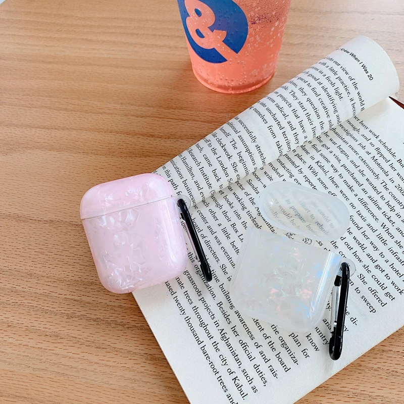 

Fashion soft transparent shell lines case For apple airpods silicone case For airpods 2 Earphone case cover