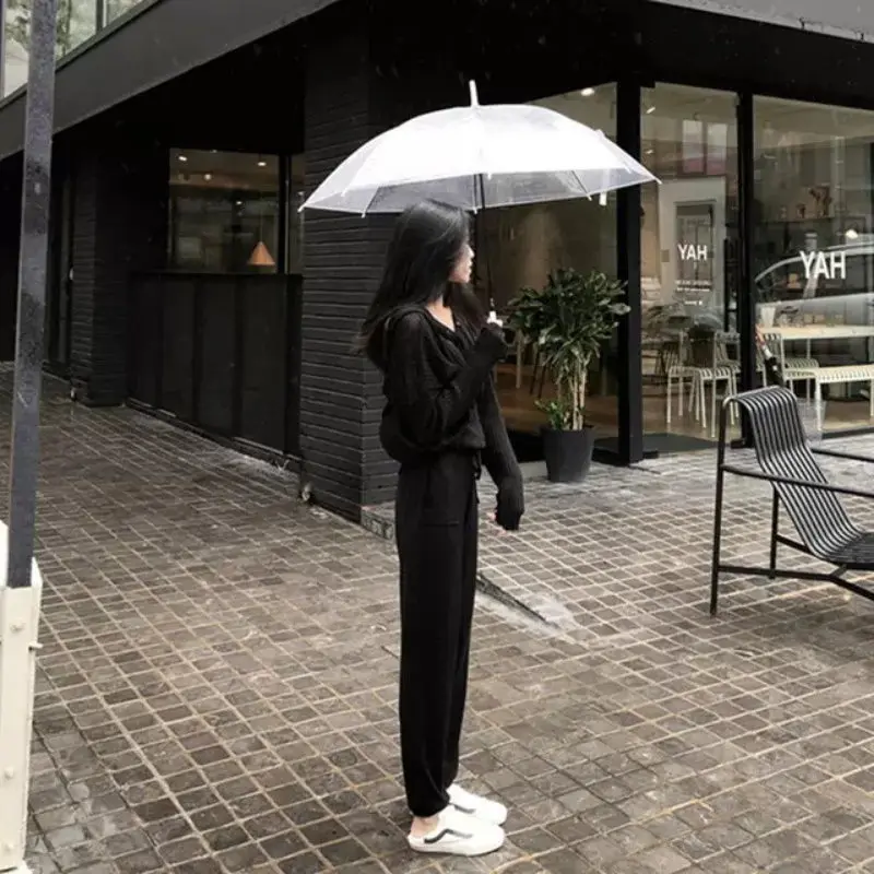 

Spring and autumn ice silk knitwear Hooded Coat thin sweater 2021 soft wind bottom coat loose lazy top girl