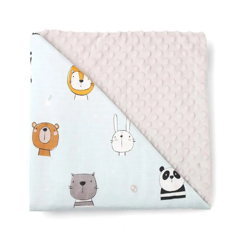 

Blanket Four-layer Gauze Breathable Velvet Baby Fashion Blanket for Baby Carriage