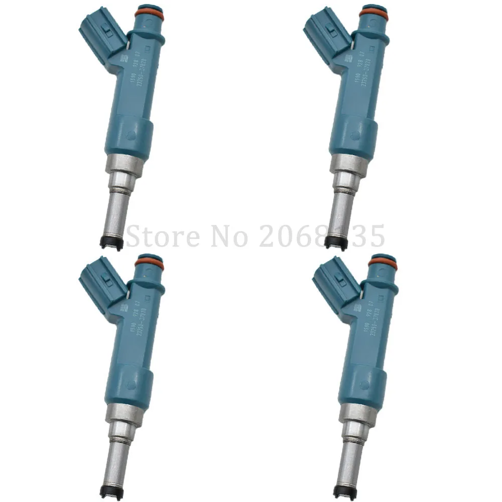 

4 шт., форсунки топливного инжектора 23250-37020 23209-37021 23250-37021 2325037020 для Toyota Prius 232093 л