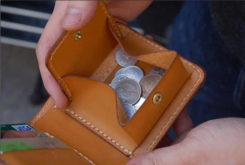 DQB-18 короткий бумажник акриловый шаблон кожаный Узор Акриловый узор кожаные