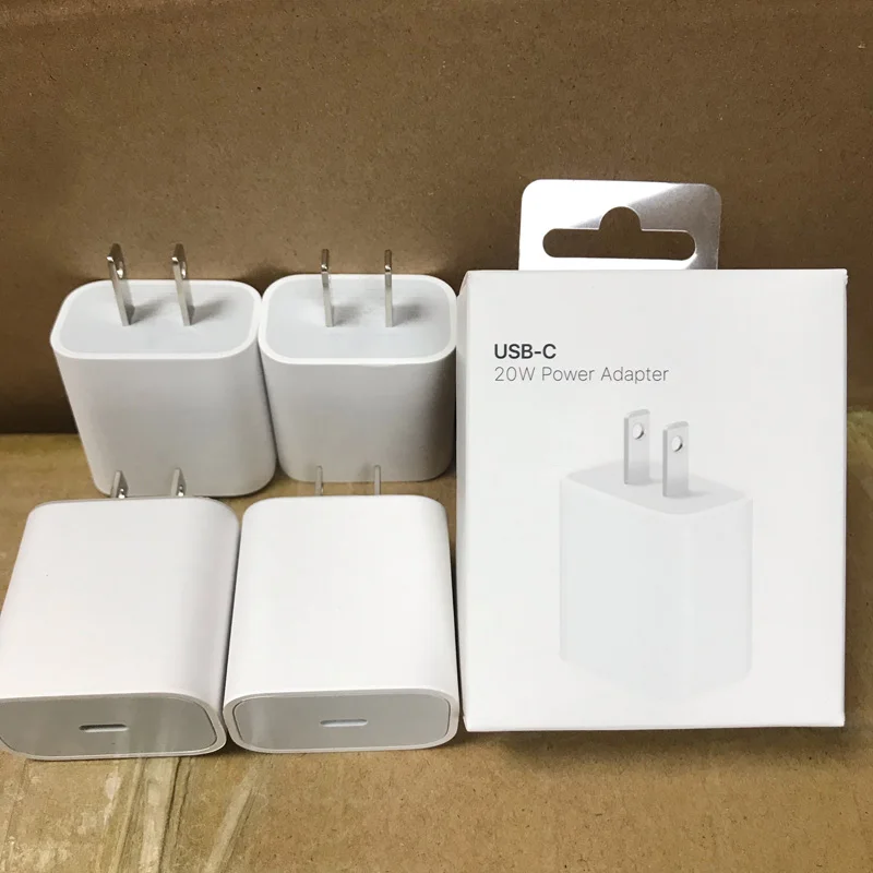 

10 шт./18 Вт 20 Вт PD USB C зарядное устройство Тип C адаптер для iPhone 13Pro 13 12Mini 12pro Max 11Pro XR XS Max быстрое зарядное устройство 18 Вт 20 Вт с коробкой