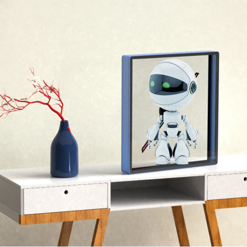 Рекламный экран голограмма вентилятор светодиодные светящиеся знаки 3d