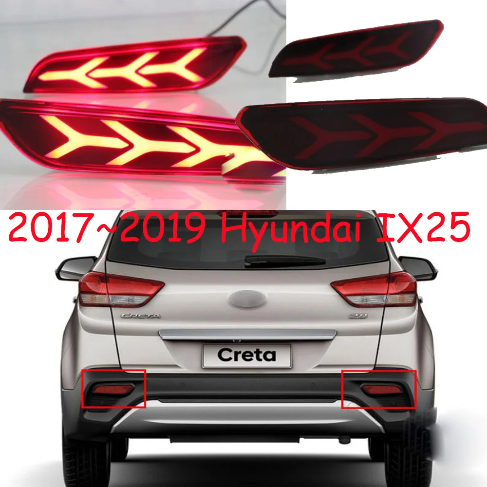 1 комплект Автомобильный Стайлинг для хвостовой лампы hyundai Creta IX25 задний фонарь 2015