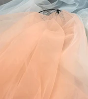 19 colors orange mint green organza fabric wedding mesh organza tulle sewing accessories for sewing