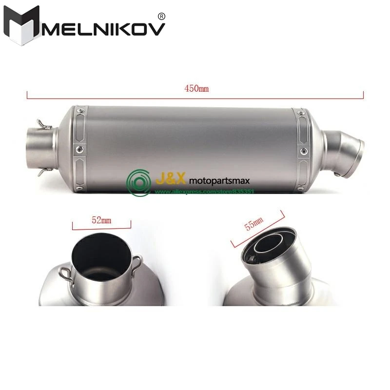

Exhaust Slip On For Honda CB1300 CB 1300 Middle Contact Pipe 2003 To 2015 Motorcycle Exhaust Muffler Escape with DB-Killer