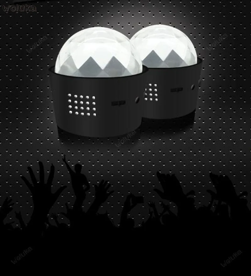 Автомобильный ритм музыки светодиодный атмосферный свет Голосовая активация