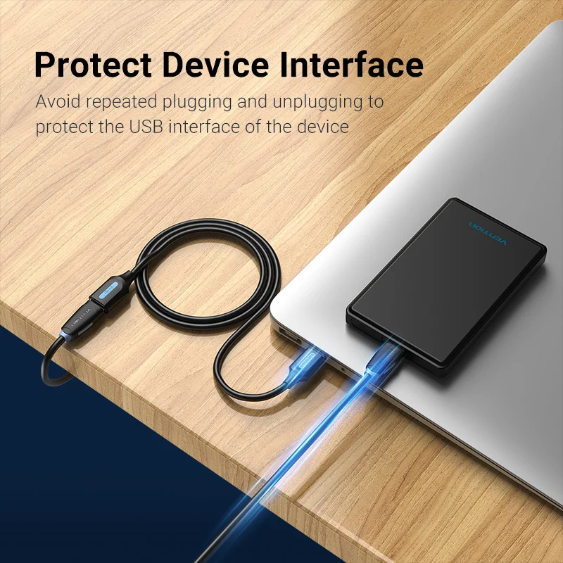 Vention USB удлинитель 3 0 2 УДЛИНИТЕЛЬ шнур для Smart TV SSD Xbox One ноутбук ПК Быстрая скорость