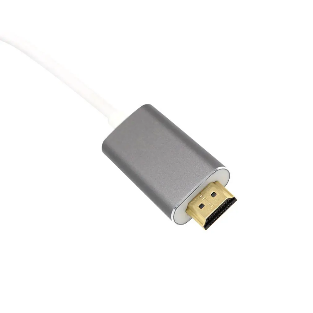 

Type-C USB-C To HDMI HDTV 4K Cable For Samsung For Galaxy Note 8 9 S10+ Plus Adapter Cable 1.8M USB-C HDMI