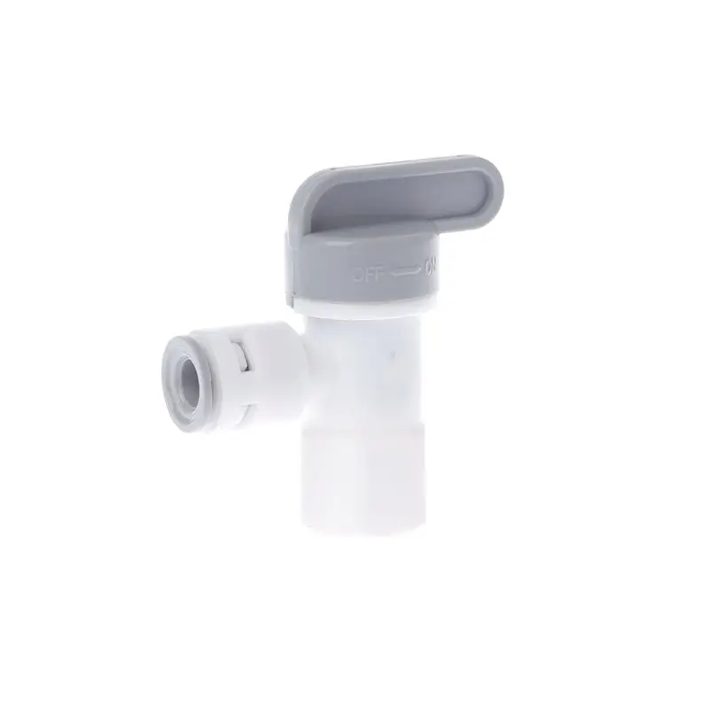 

CPDD Tank Angle Ball Valve 1/4'' Tube For RO Reverse Osmosis Filter System Purifier