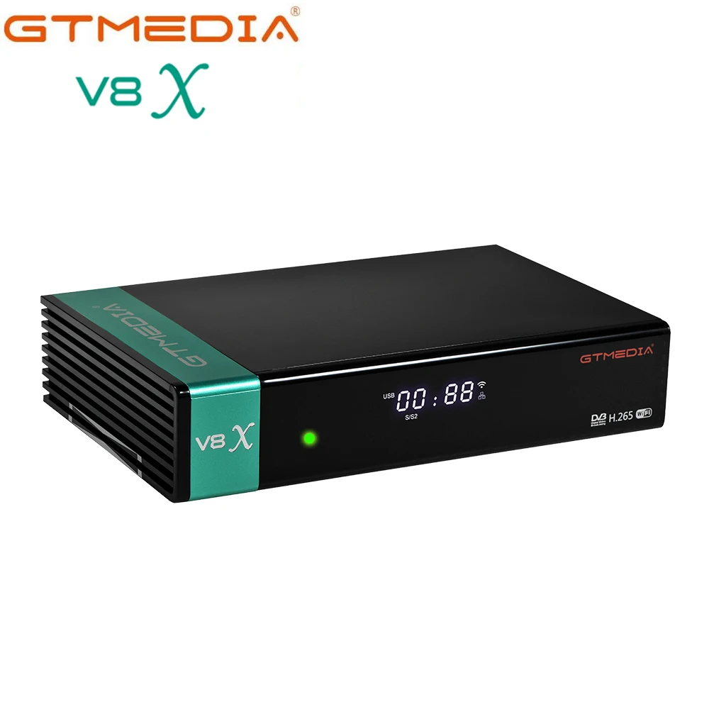 Горячая Распродажа спутниковый декодер Gtmedia V8X встроенный Wi-Fi V7 S2X DVB такой же как V8