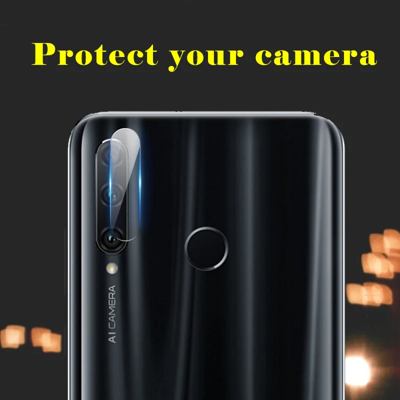 2в1 Защитное стекло для huawei honor 10i cam защита экрана huavei hono homor 10 i с объективом камеры
