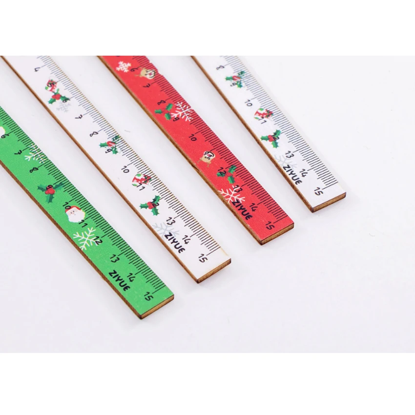 20 шт./лот Kawaii корейский мультфильм Санта клоун кактус Дизайн Деревянные