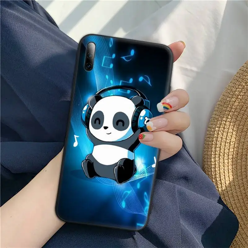 

Panda Phone Case For Samsung S8 S9 Plus S10 S20 S21 S30 Plus Ultra TPU Cover