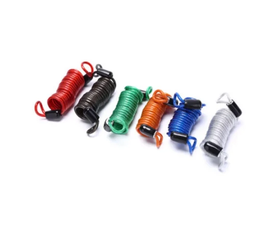 Велосипедный Противоугонный Шнур Блокировка пружинная сигнализация панель